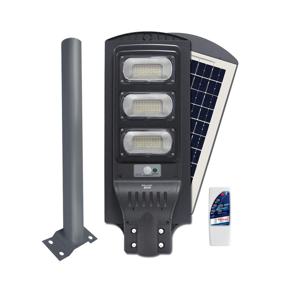 ไฟถนน SOLAR RACER EXTRA LIFE 100 วัตต์ DAYLIGHT สีเทา