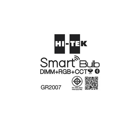 หลอด LED HI-TEK SMART RGB WIFI BLUTOOTH 9 วัตต์_7