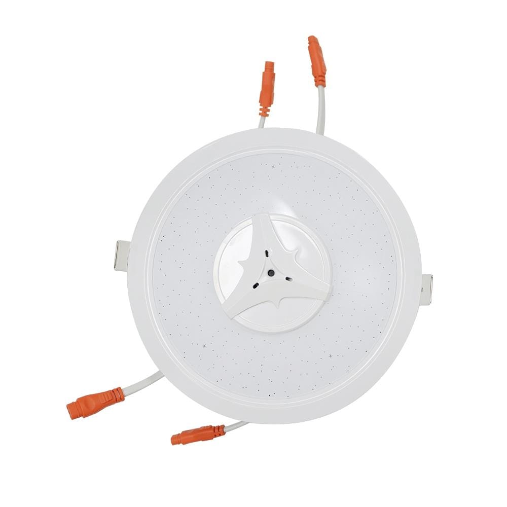 ดาวน์ไลท์ LED RACER AI 12 นิ้ว 48 วัตต์ DAYLIGHT/COOL WHITE/WARM WHITE สีขาว