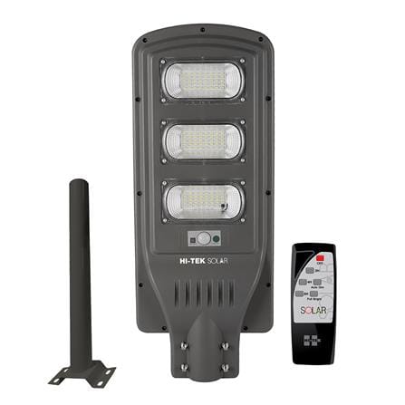 ไฟถนน SOLAR HI-TEK HFSF00100D 100 วัตต์ DAYLIGHT สีเทา_0
