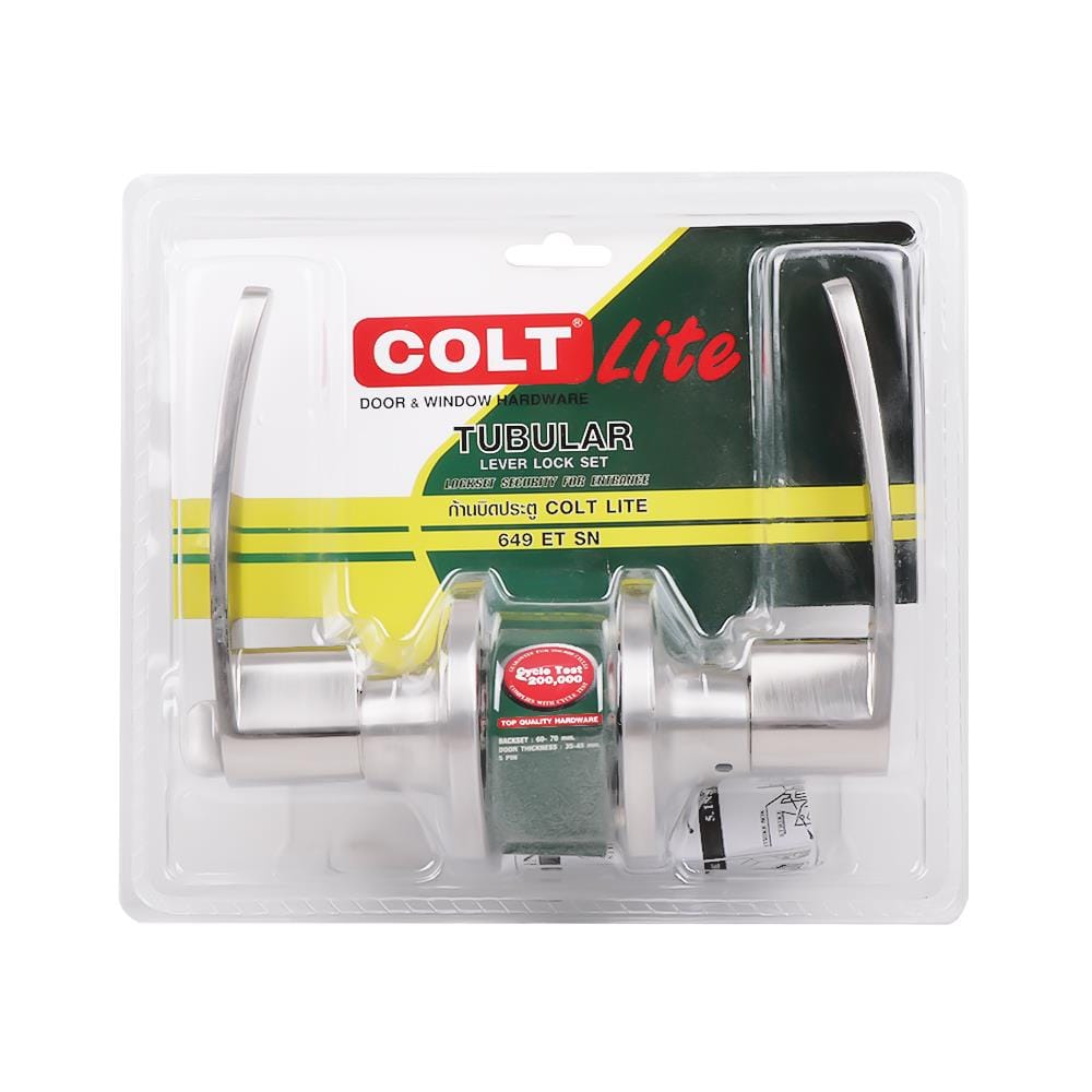 มือจับก้านโยก COLT LITE 649 สีสเตนเลส