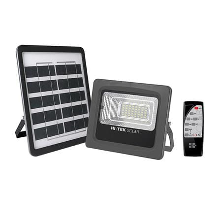 ไฟสปอตไลท์ SOLAR HI-TEK HFSS000 30 วัตต์ DAYLIGHT สีเทา/ดำ_0
