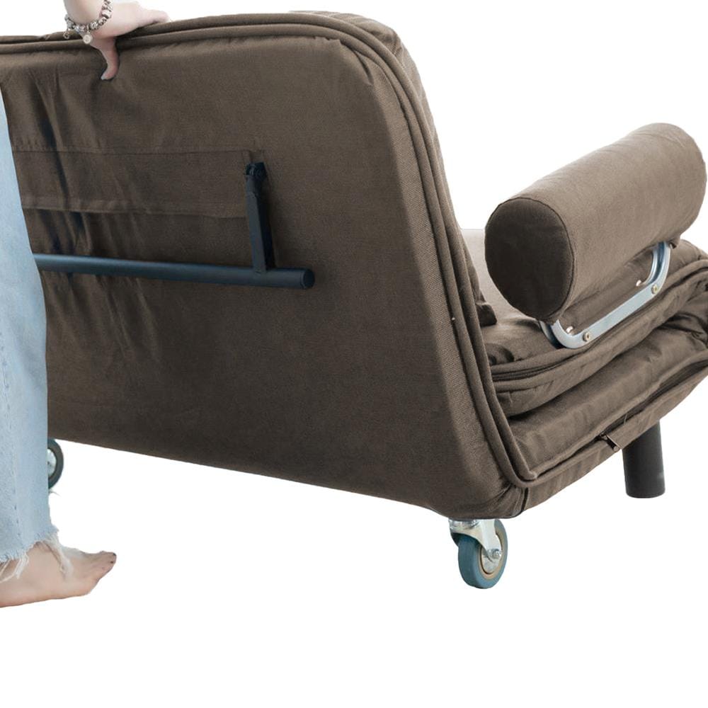 โซฟาเบด EAZYSOFA 120 ซม. สีน้ำตาล