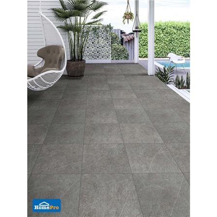 กระเบื้องพื้นพอร์ซเลน  16x16 นิ้ว COTTO เวนอม เทาเข้ม PM 0.96M2_3
