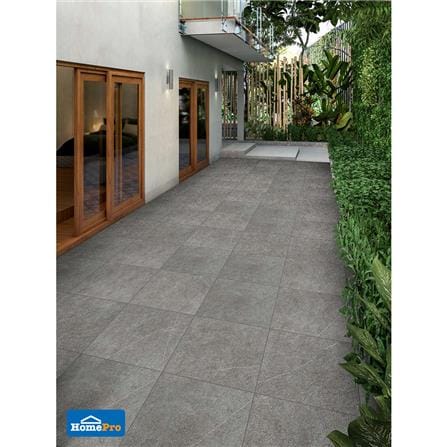 กระเบื้องพื้นพอร์ซเลน  16x16 นิ้ว COTTO เวนอม เทาเข้ม PM 0.96M2_5