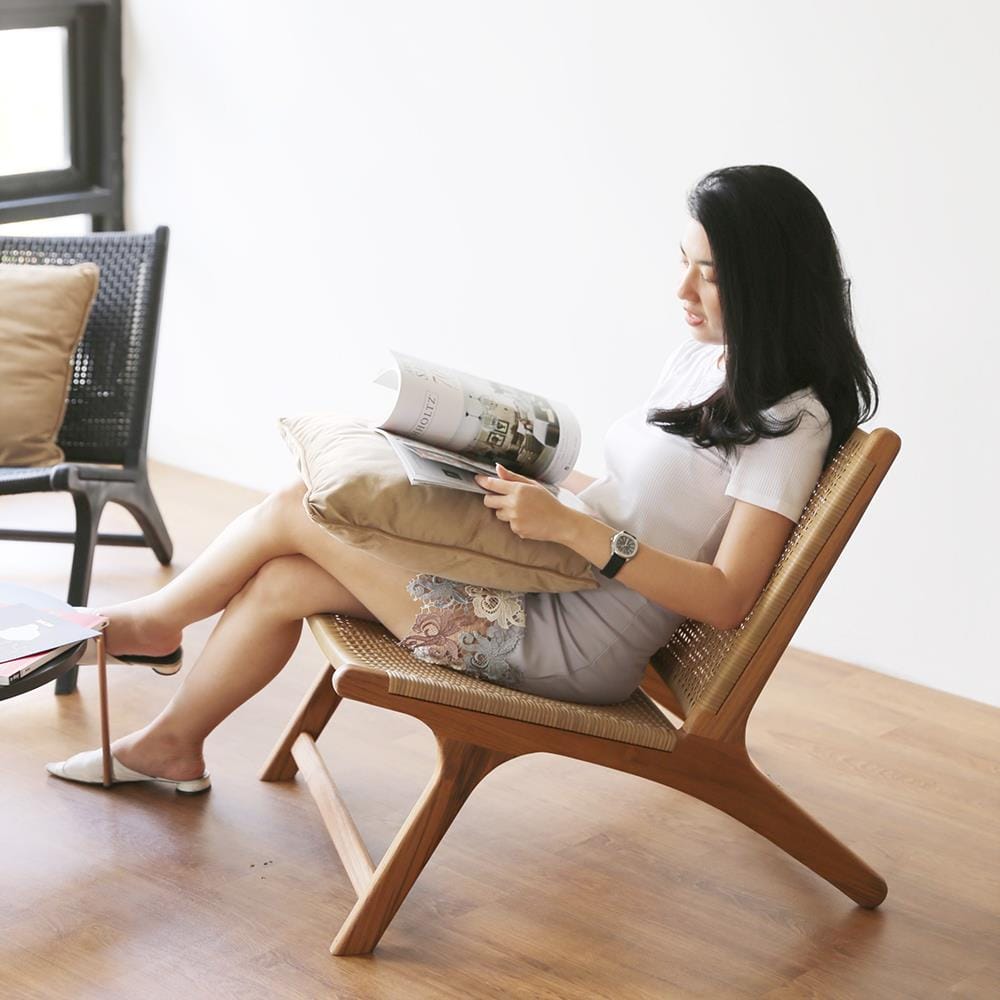 เก้าอี้ MODERN OUTDOOR RELAX NATURAL