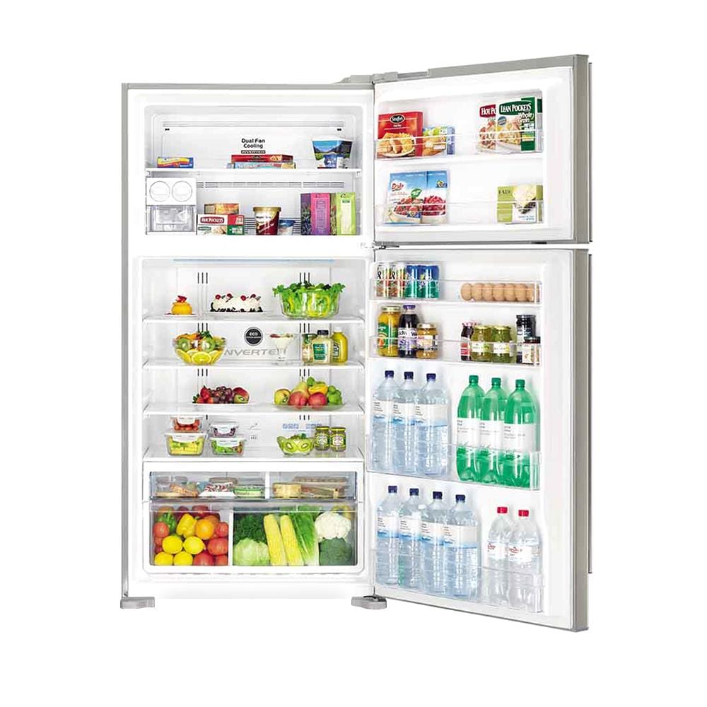 2-DOOR  REFRIGERATOR HITACHI R-V700PA 24.7CU.FT SILVER INVERTER