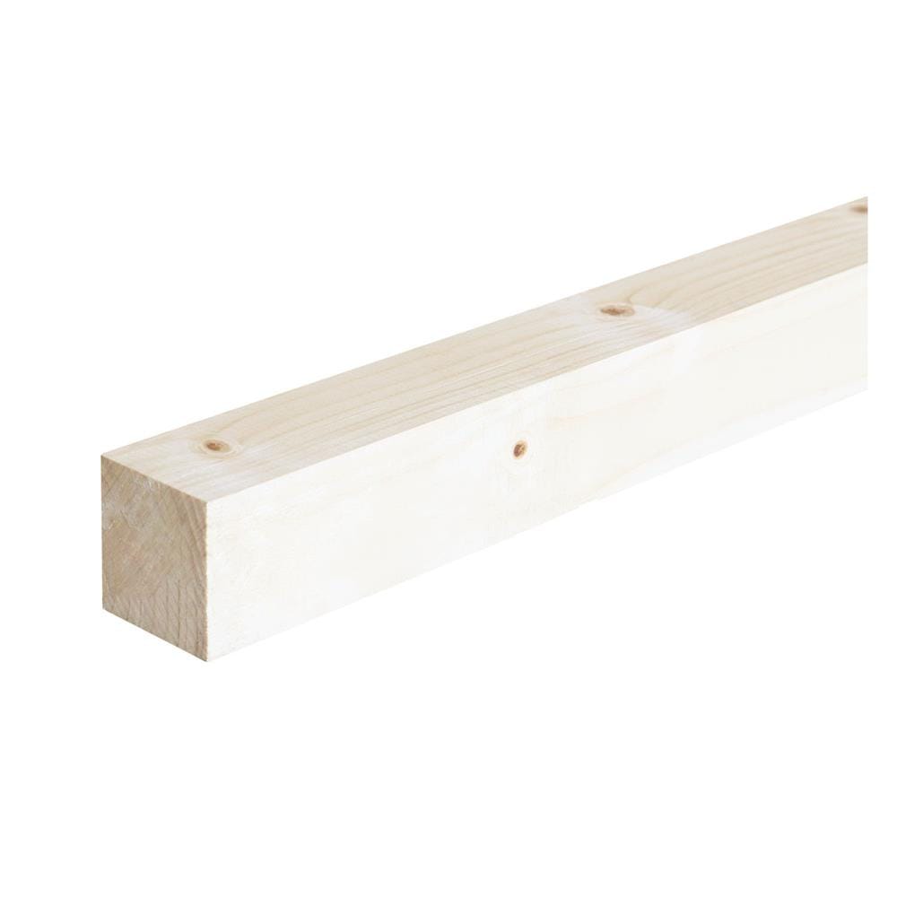 ไม้ระแนงไส ไม้สน SAK WOODWORKS NATURAL LATH 6x6x300 ซม.