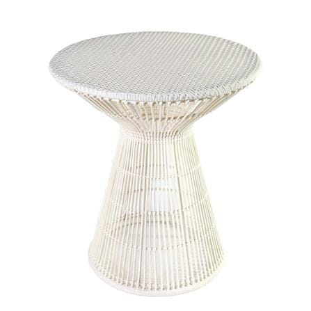 โต๊ะหวายเทียม MODERN OUTDOOR PLANTA สีขาว