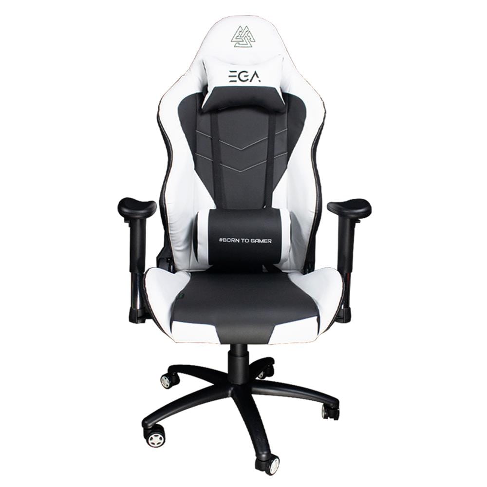 เก้าอี้เกมมิ่ง EGA TYPE G-1 สีดำ/ขาว