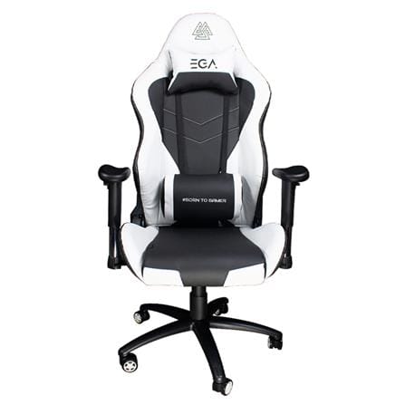 เก้าอี้เกมมิ่ง EGA TYPE G-1 สีดำ/ขาว_0