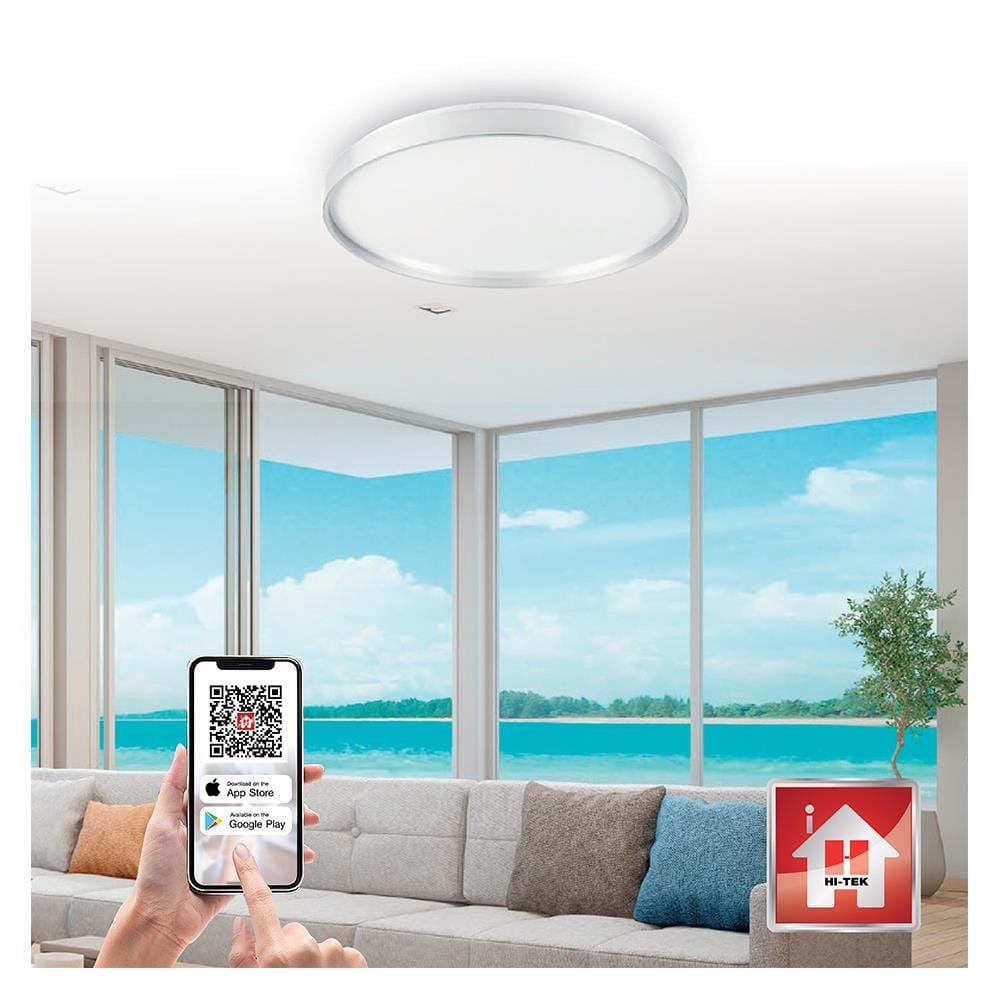 ไฟเพดาน LED HI-TEK HSFIL20DCW 13 นิ้ว 20 วัตต์ DAYLIGHT/COOL WHITE/WARM WHITE สีขาว