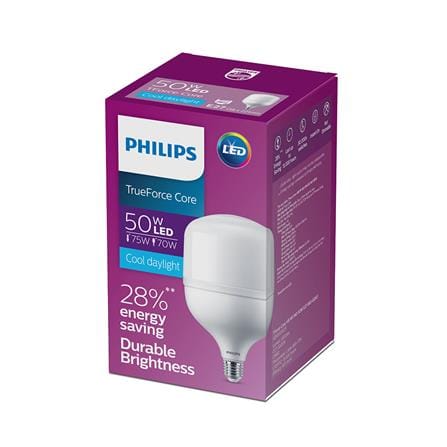 หลอด LED PHILIPS TRUEFORCE CORE 50 วัตต์ COOLDAYLIGHT E27_1