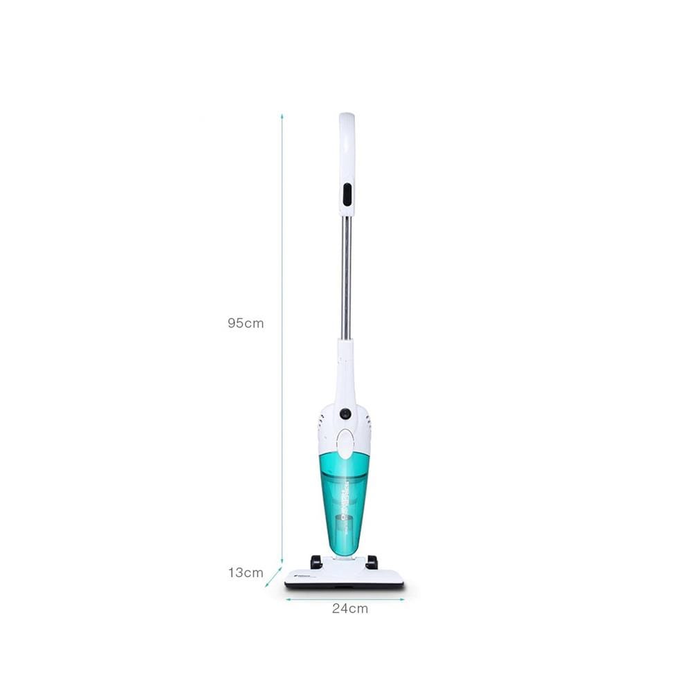 เครื่องดูดฝุ่นแบบด้าม DEERMA DX118C สีฟ้า