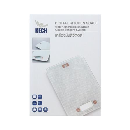 เครื่องชั่งดิจิตอล KECH COOK CHARMY สีขาว_3