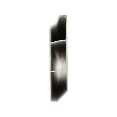 บัวพื้น UPVC HOFFEN 9.8X240X2 ซม. สีเทาอ่อน_3