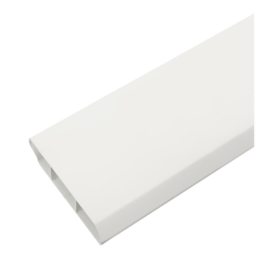 บัวพื้น UPVC HOFFEN 9.8X240X2ซม. สีขาว