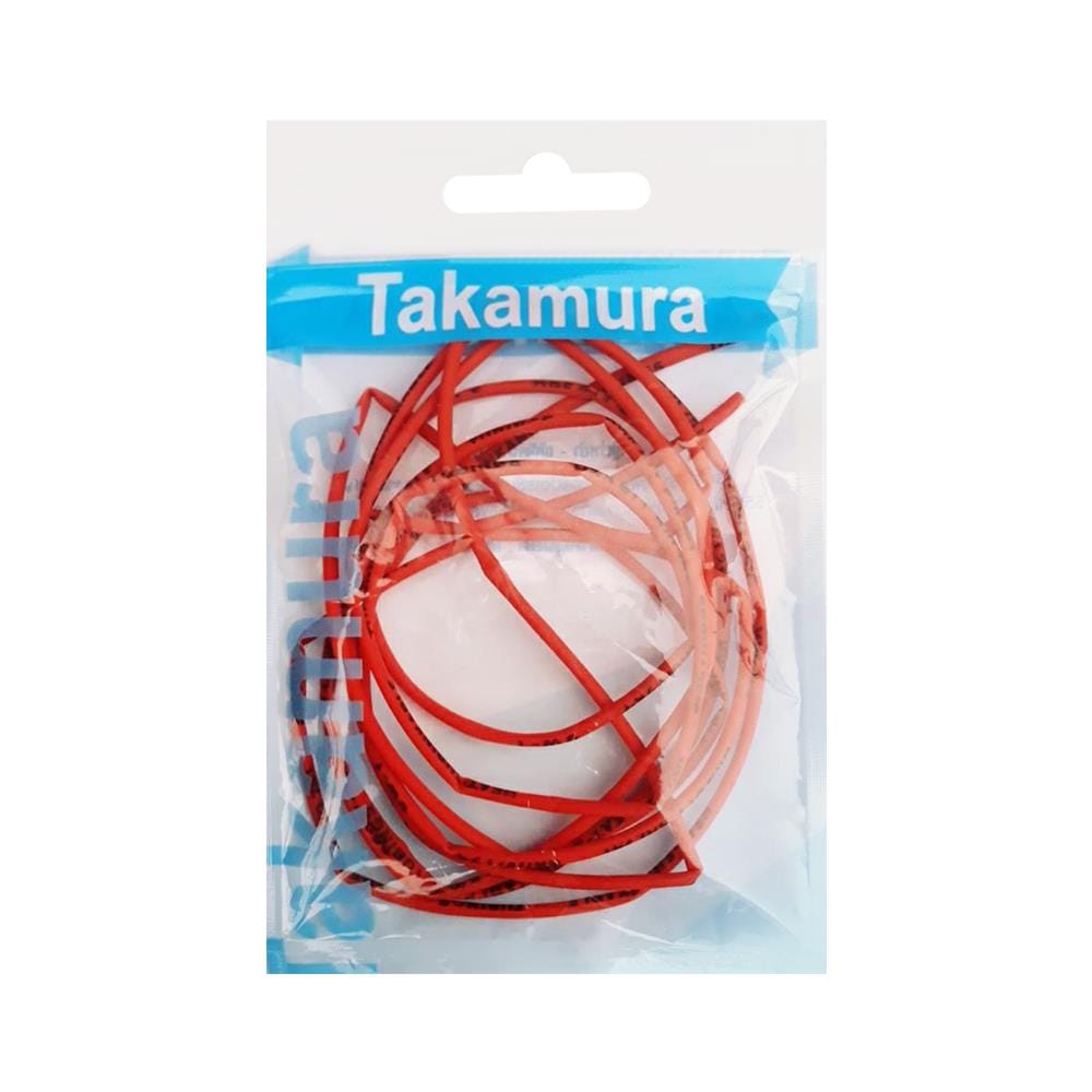 ท่อหด TAKAMURA ขนาด 2.5 มม.2 เมตร สีแดง