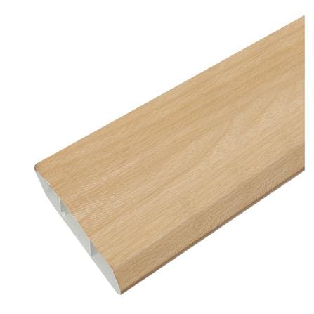 บัวพื้น UPVC HOFFEN 9.8X240X2 ซม. สีเมเปิ้ล_0