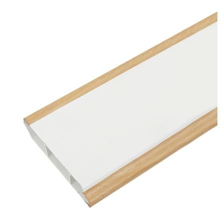 บัวพื้น UPVC HOFFEN 9.8X240X2 ซม. สีเมเปิ้ล_2