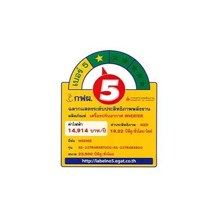 แอร์ผนัง HISENSE AS-22TR4RXBTU00 23500 บีทียู อินเวอร์เตอร์_3