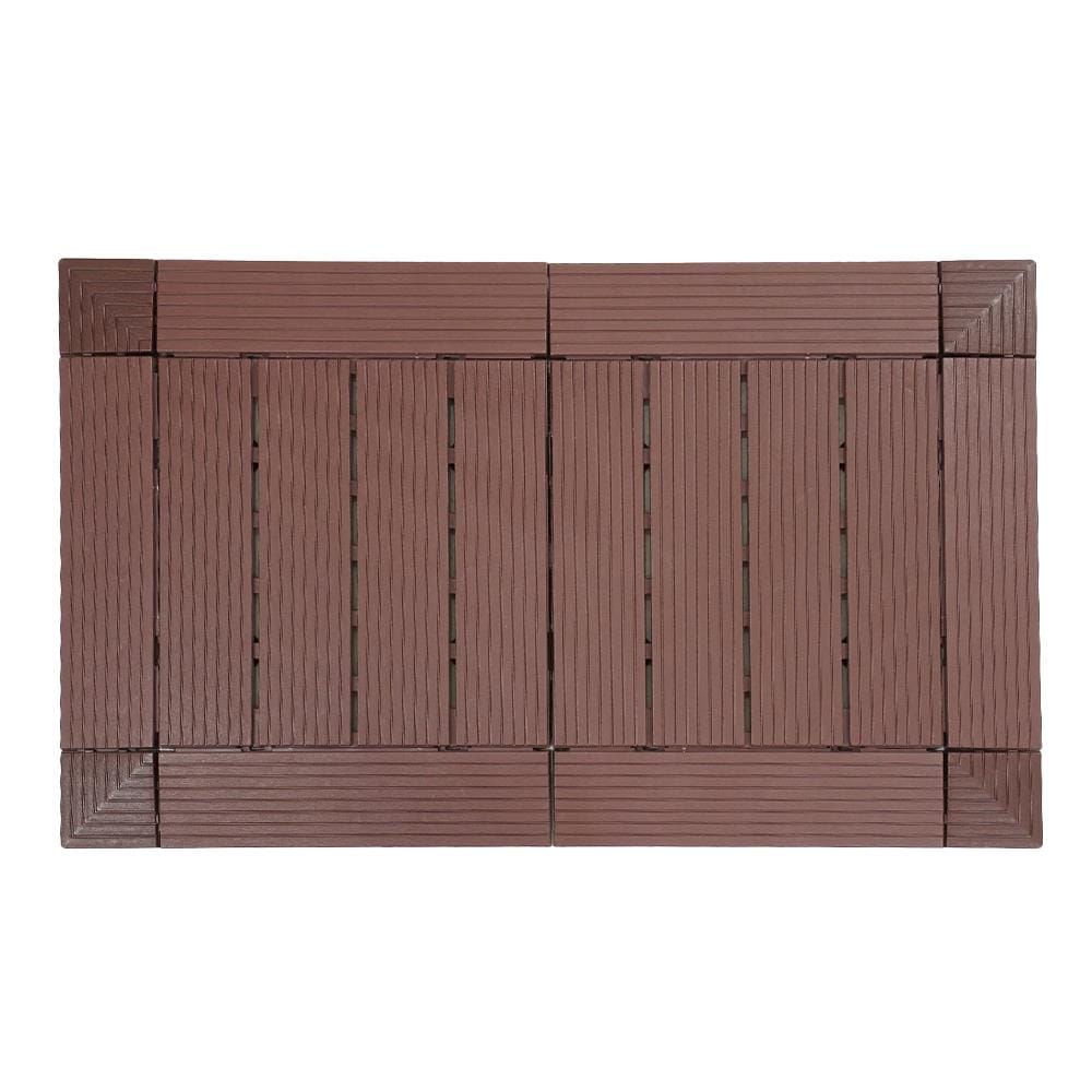 แผ่นกันลื่น HOME LIVING STYLE SHUTTER 45x75 ซม. สีโอ๊ค