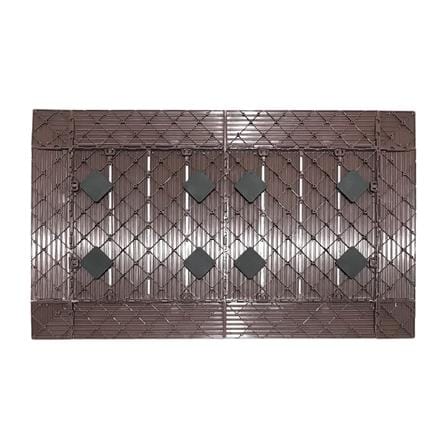 แผ่นกันลื่น HOME LIVING STYLE SHUTTER 45x75 ซม. สีโอ๊ค_1