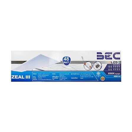 โคมฝังฝ้า LED BEC PANEL ZEAL3 48 วัตต์ DAYLIGHT 30x120 ซม._3