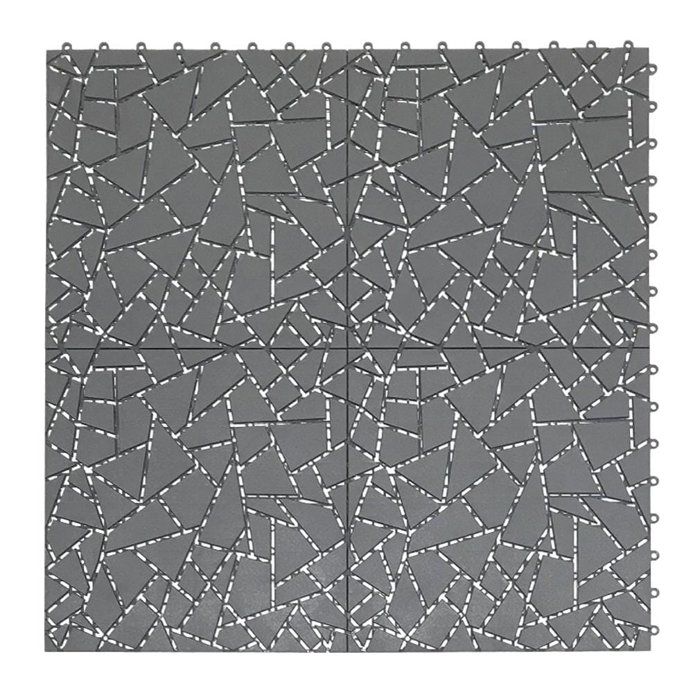 แผ่นกันลื่น HOME LIVING STYLE DIAMOND 27.5X27.5 ซม. สีเทา