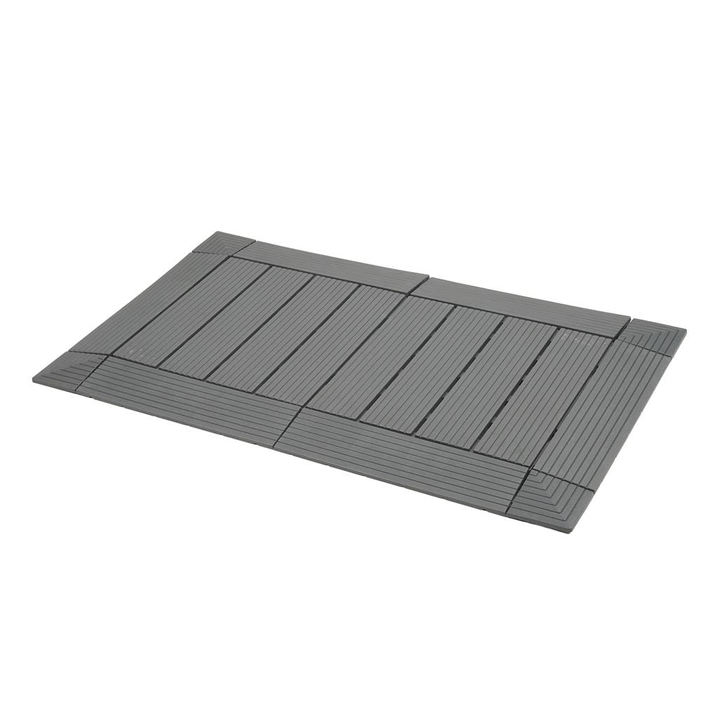 แผ่นกันลื่น HOME LIVING STYLE SHUTTER 45x75 ซม. สีเทา