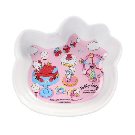 ชามเมลามีน 7 นิ้ว SUPERWARE KITTY MY DAY_1