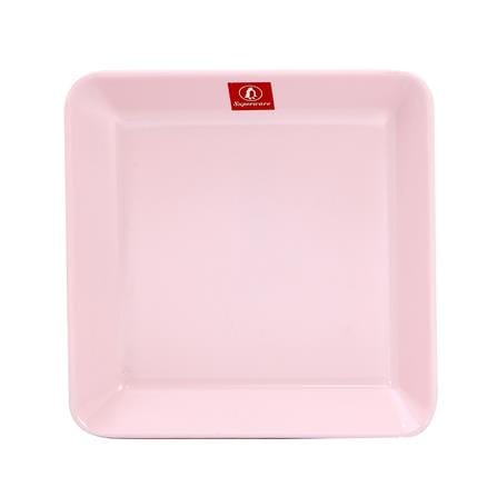 จานเมลามีนเหลี่ยม 6 นิ้ว SUPERWARE PINK_0