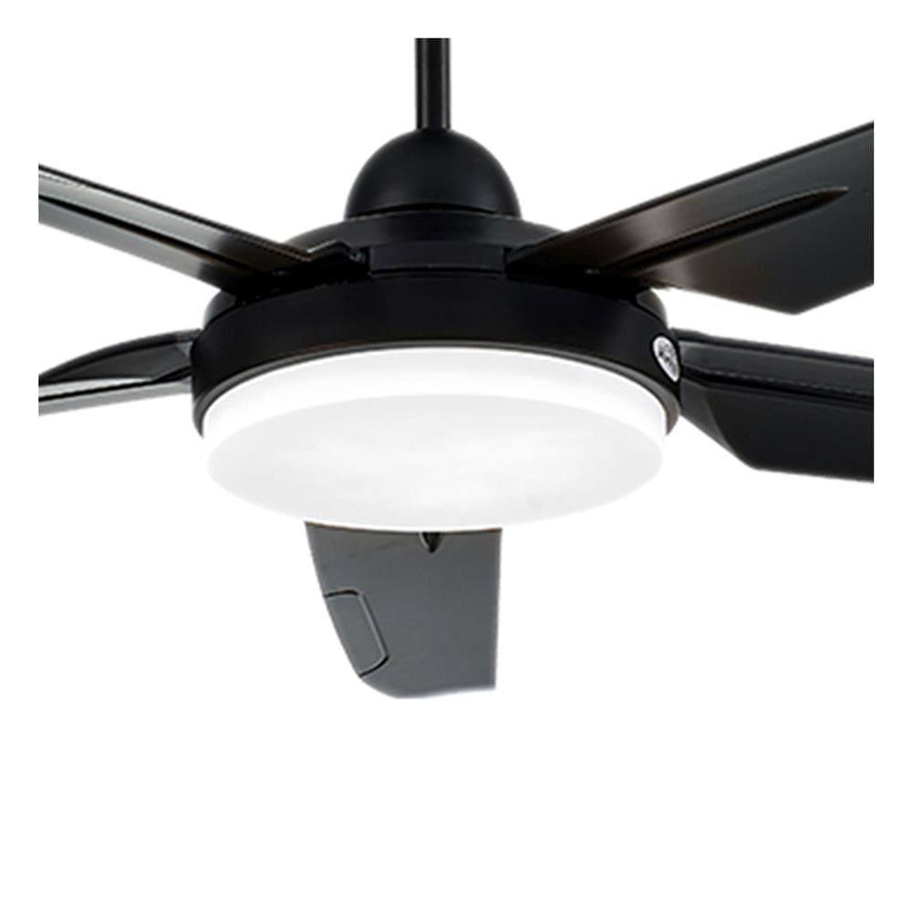 พัดลมโคมไฟ LED CARINI 52-5B-1L-BK 52 นิ้ว สีดำ