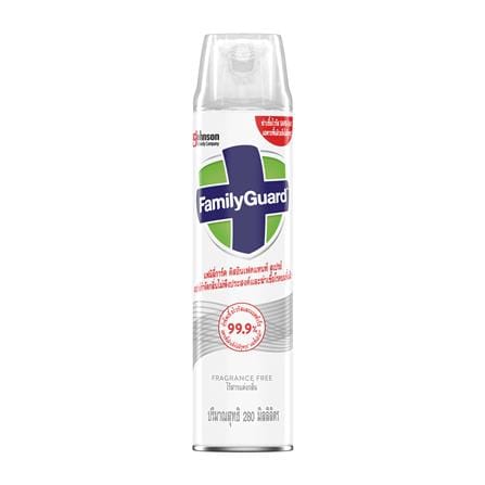 สเปรย์ดับกลิ่นฆ่าเชื้อ FAMILY GUARD FRAGRANCE FREE 280ML_0
