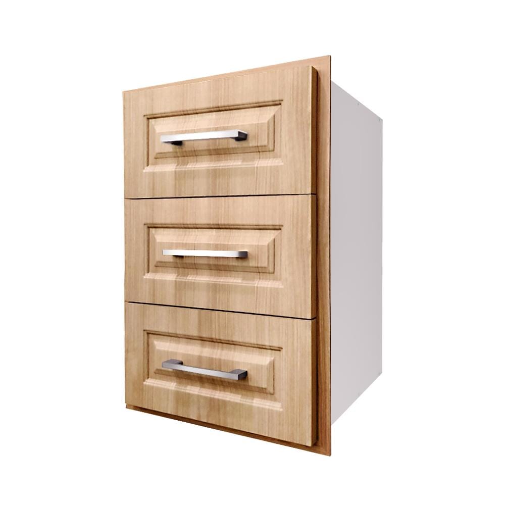 ตู้ลิ้นชัก 3 ชั้น UPVC CABIN FURRY 40x60 ซม. สี NATURAL OAK