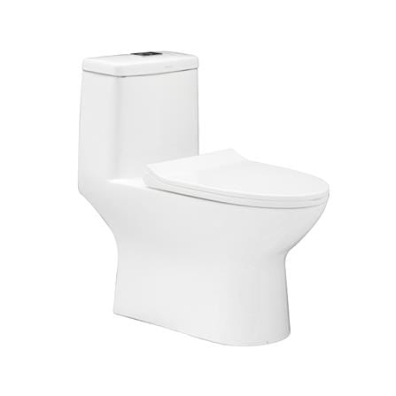 สุขภัณฑ์ 1 ชิ้น NASCO NC-8667S-WA 3/6L สีขาว