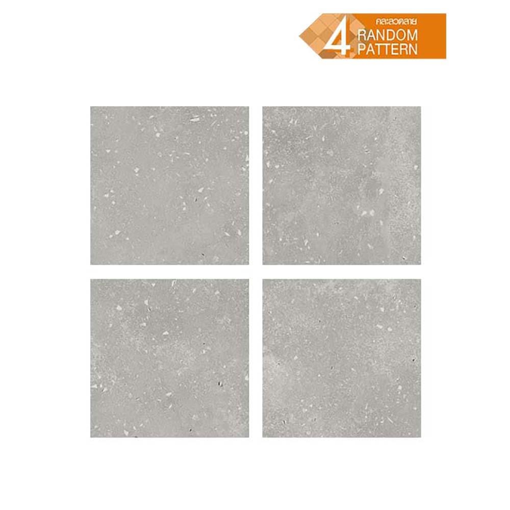 กระเบื้องพื้น 16x16 นิ้ว DURAGRES จูโน่ เทา A 0.96M2