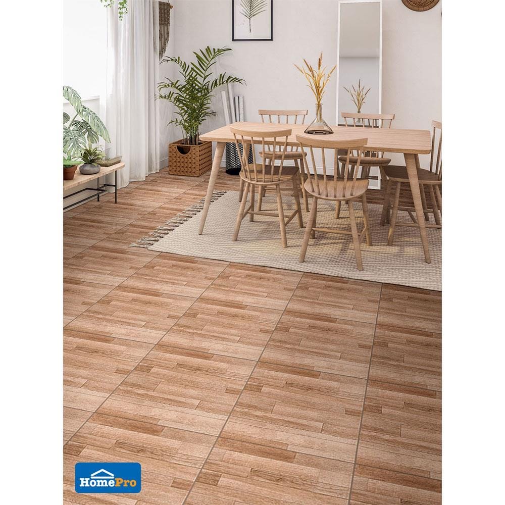 กระเบื้องพื้น 16x16 นิ้ว ภูผา ทรีธารา น้ำตาล A 0.96M2