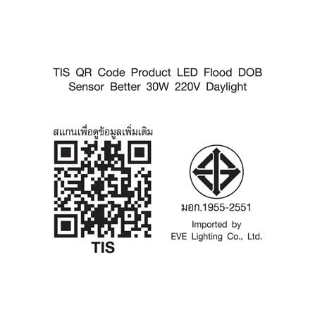 สปอตไลท์ภายนอก LED EVE DOB 30 วัตต์ DAYLIGHT_6