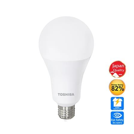 หลอด LED TOSHIBA BULB A80 18 วัตต์ WARMWHITE E27_0