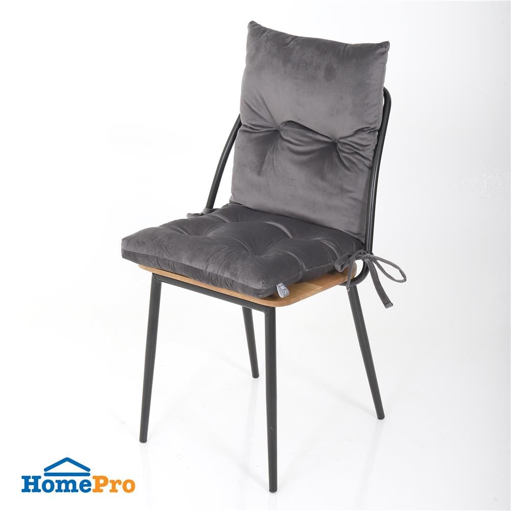 เบาะรองนั่ง HOME LIVING STYLE FINE 17x20 นิ้ว สีเทา