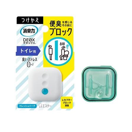 รีฟิลแผ่นน้ำหอมปรับอากาศห้องน้ำ SHALDAN 6 มล. FRESH SOAP_0