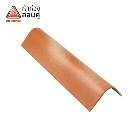 ครอบตกแต่งปิดข้าง ไฟเบอร์ซีเมนต์ ตราห้าห่วง ไตรลอน 18x59x9 ซม. สีมาร์มาเลด ออเร้นจ์_0