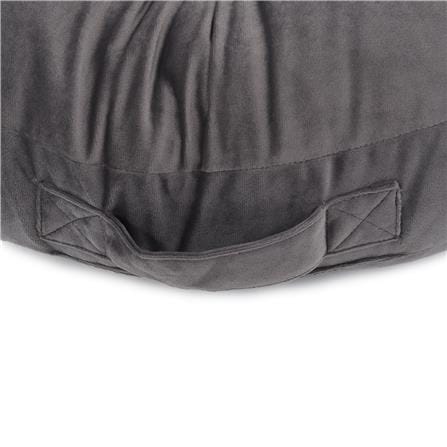 เบาะรองนั่ง HOME LIVING STYLE FLOWER 34x43 นิ้ว สีเทา_2