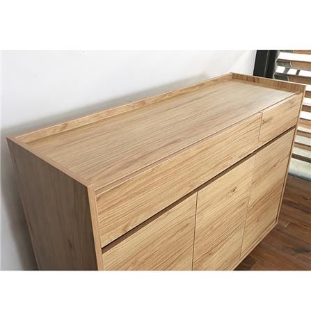 ตู้วางทีวี FURINTREND NORDIC 3 120 ซม. สี VINTAGE OAK_2