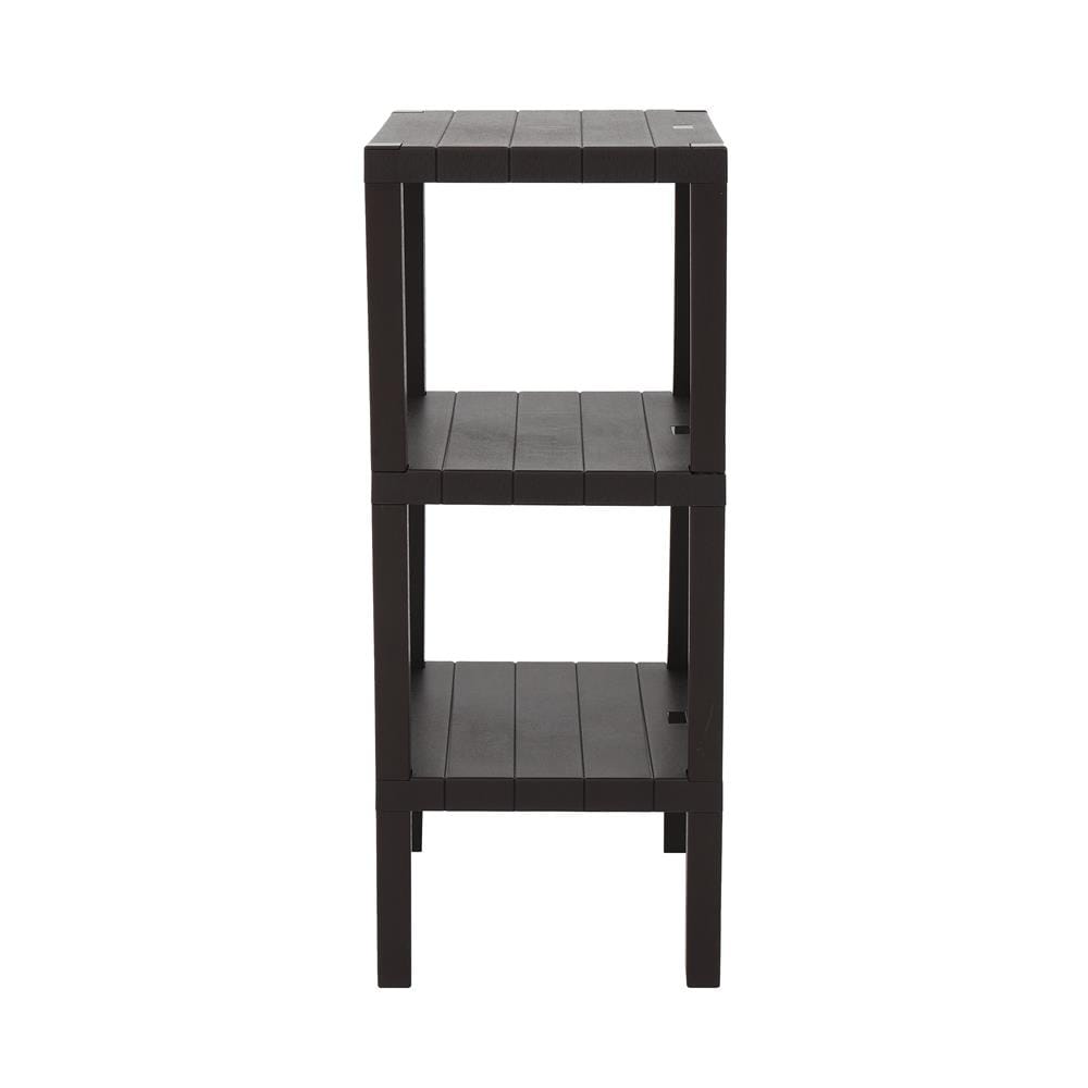 ชั้นวางของ 3 ชั้น STACKO BRICK 30x40x73 ซม. สีน้ำตาล