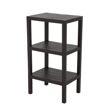 ชั้นวางของ 3 ชั้น STACKO BRICK 30x40x73 ซม. สีน้ำตาล