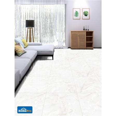 กระเบื้องพื้น 60x60 ซม. COTTO โซนิคมาร์เบิล เทา(HYG)  PM 1.44M2_3