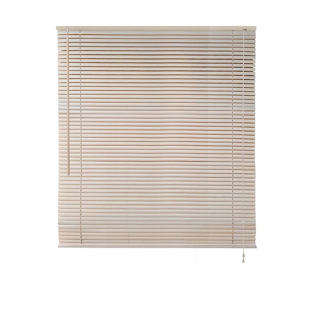 มู่ลี่ ไวนิล HOME LIVING STYLE WOOD 120x130 ซม. สีครีม