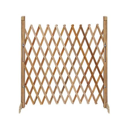รั้วไม้ยืด-หด ME LIVING NICE 100x100 ซม. สีธรรมชาติ_1